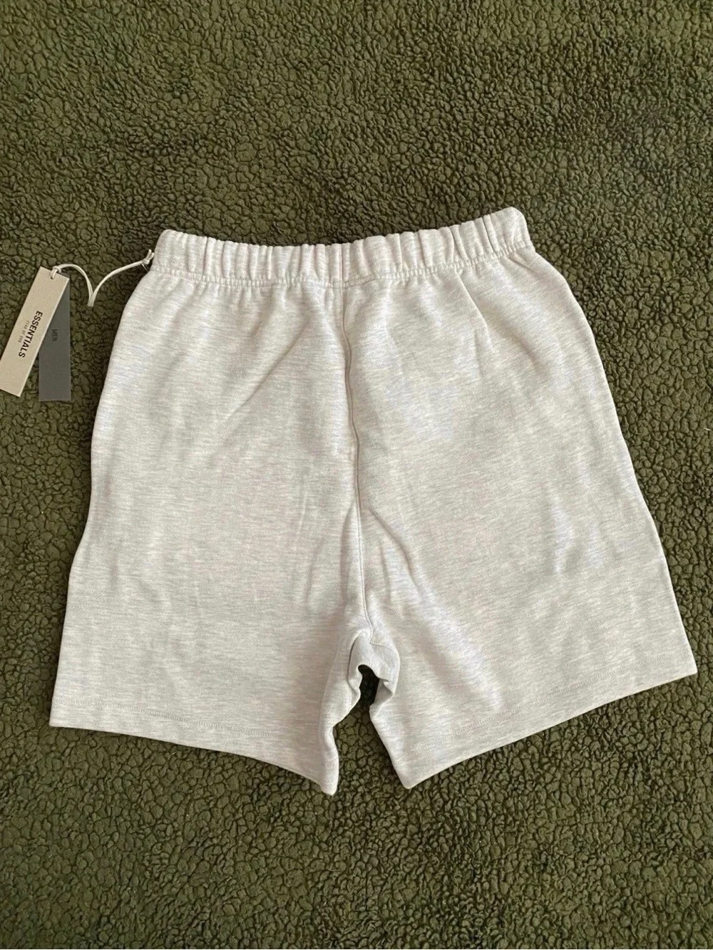 Men’s Fear of God Essentials Bundle, Shorts & T-Shirt, Light Oatmeal, XS, NWT